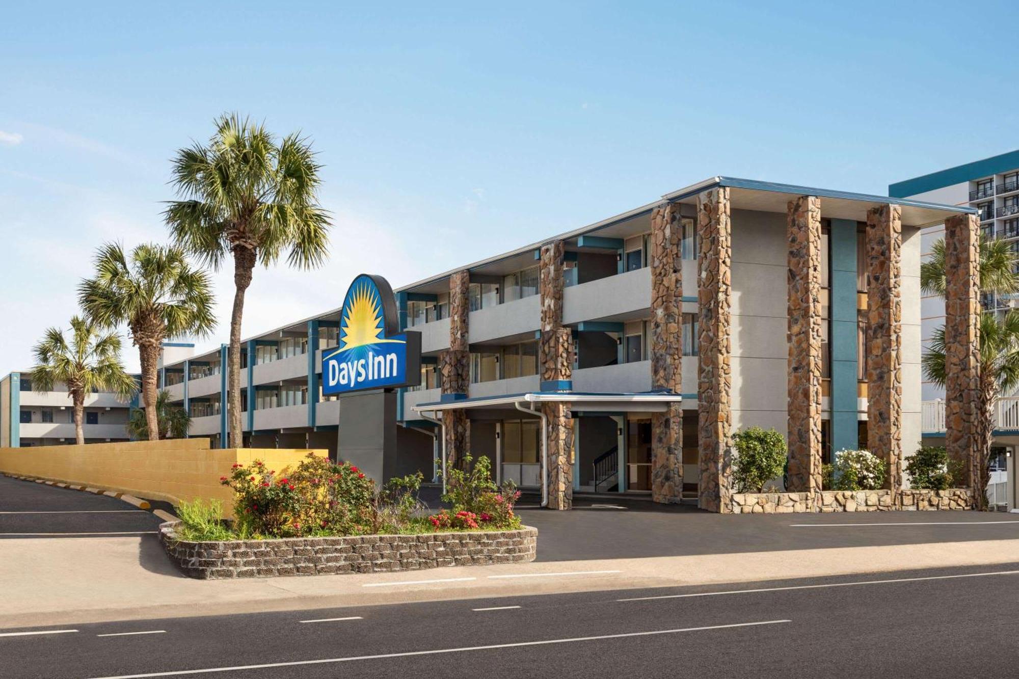 Days Inn By Wyndham Myrtle Beach-Beach Front Exterior foto