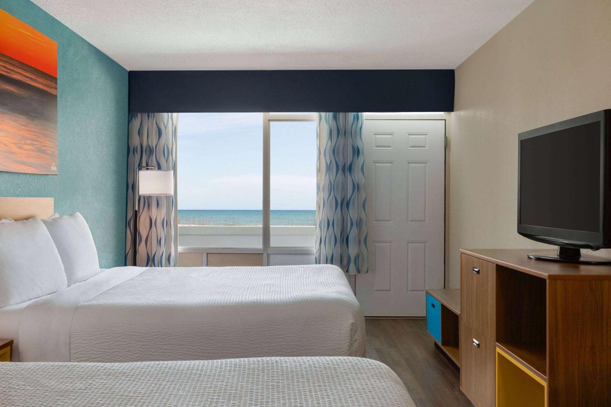 Days Inn By Wyndham Myrtle Beach-Beach Front Exterior foto